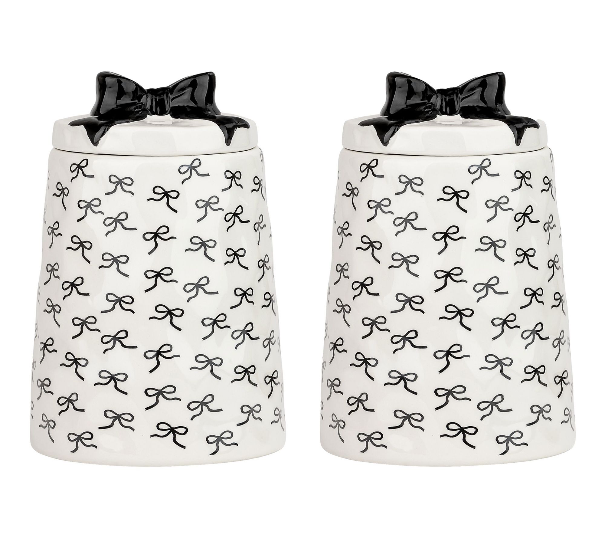 10 Strawberry Street Set of 2 Bella Canisters