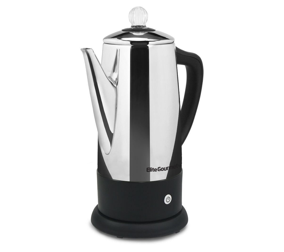Elite Gourmet Stainless Steel 12-Cup Percolator