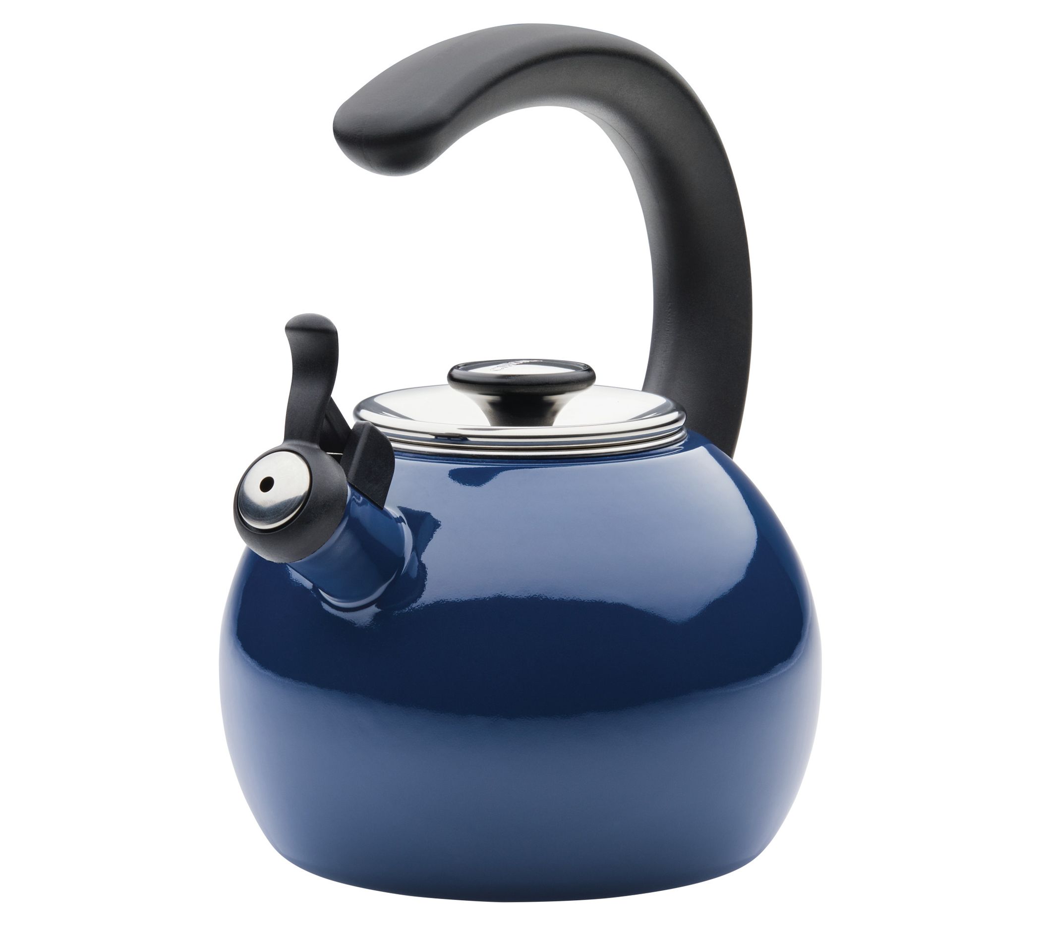 Circulon 2-Qt Whistling Induction Teakettle WitFlip-Up Spout