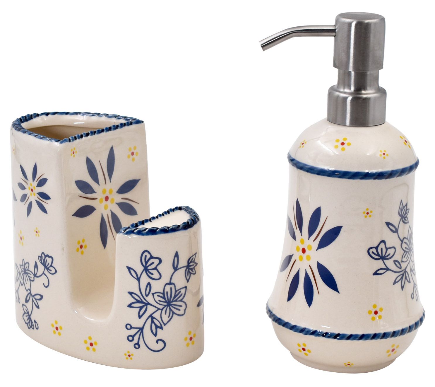 Kitchen Soap Dispenser Set With Sponge Holder and Tray -  UK in 2023