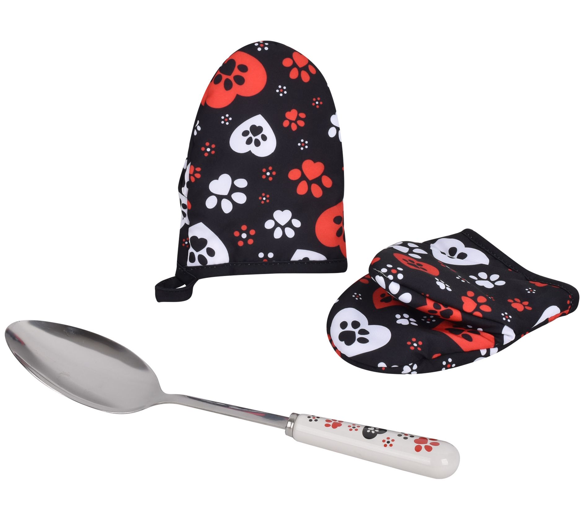 Mrs. Anderson's Baking Silicone Spoon Spatula, Flexible and Non-Stick,  Navy, 2 Pack Spoon - Foods Co.