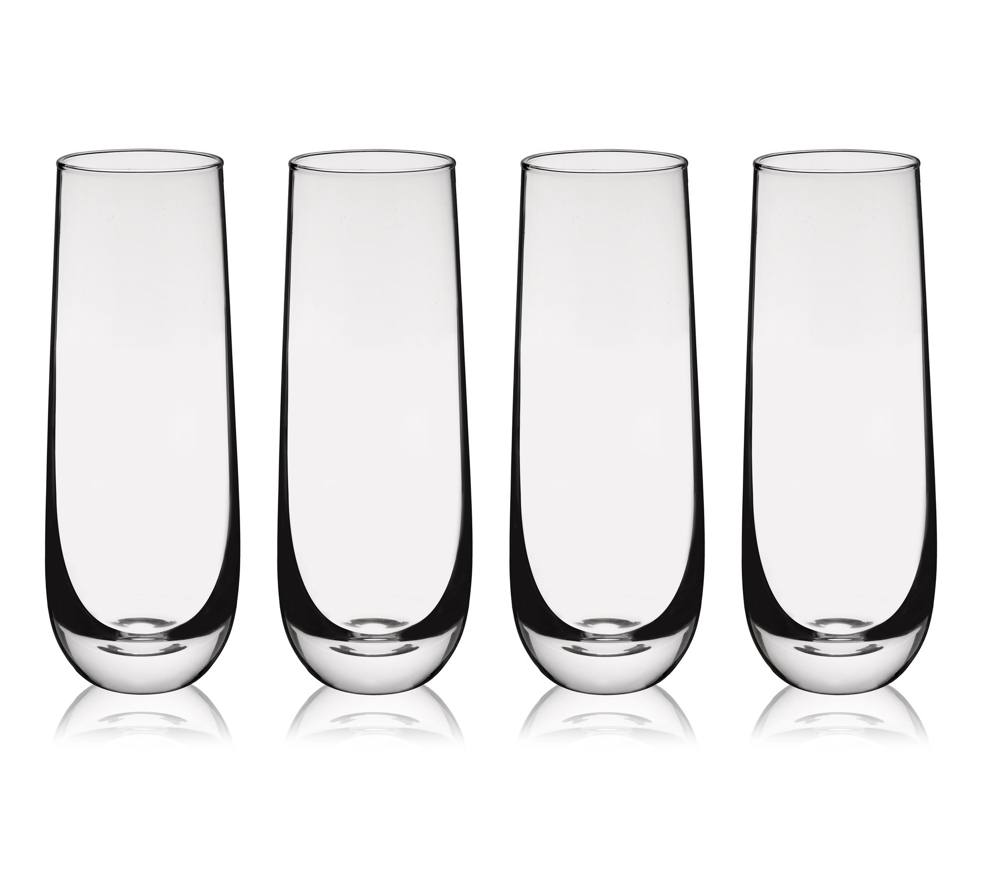 True Stemless Champagne Flute Set of 4