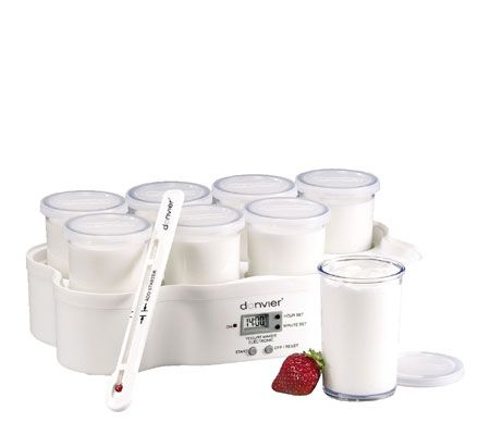 Donvier Electronic Yogurt Maker by Cuisipro QVC