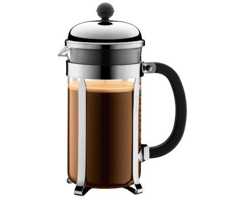 The London Sip 34-oz Deluxe French Press Immersion Brewer ,Black