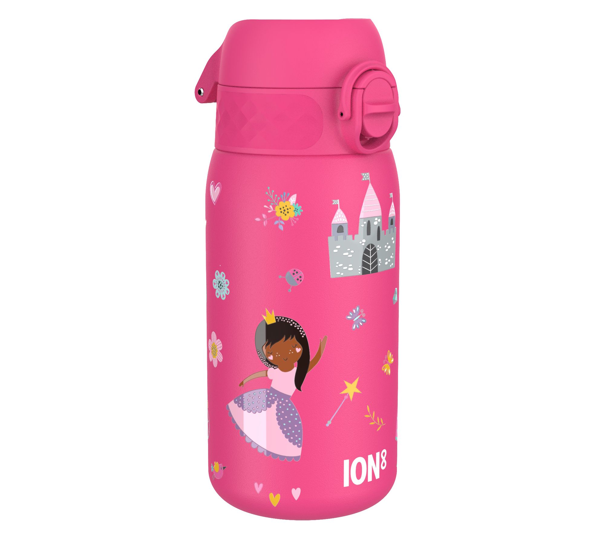 Ion8 13oz Single Walled Stainless Steel Water Bottle -Flip Top