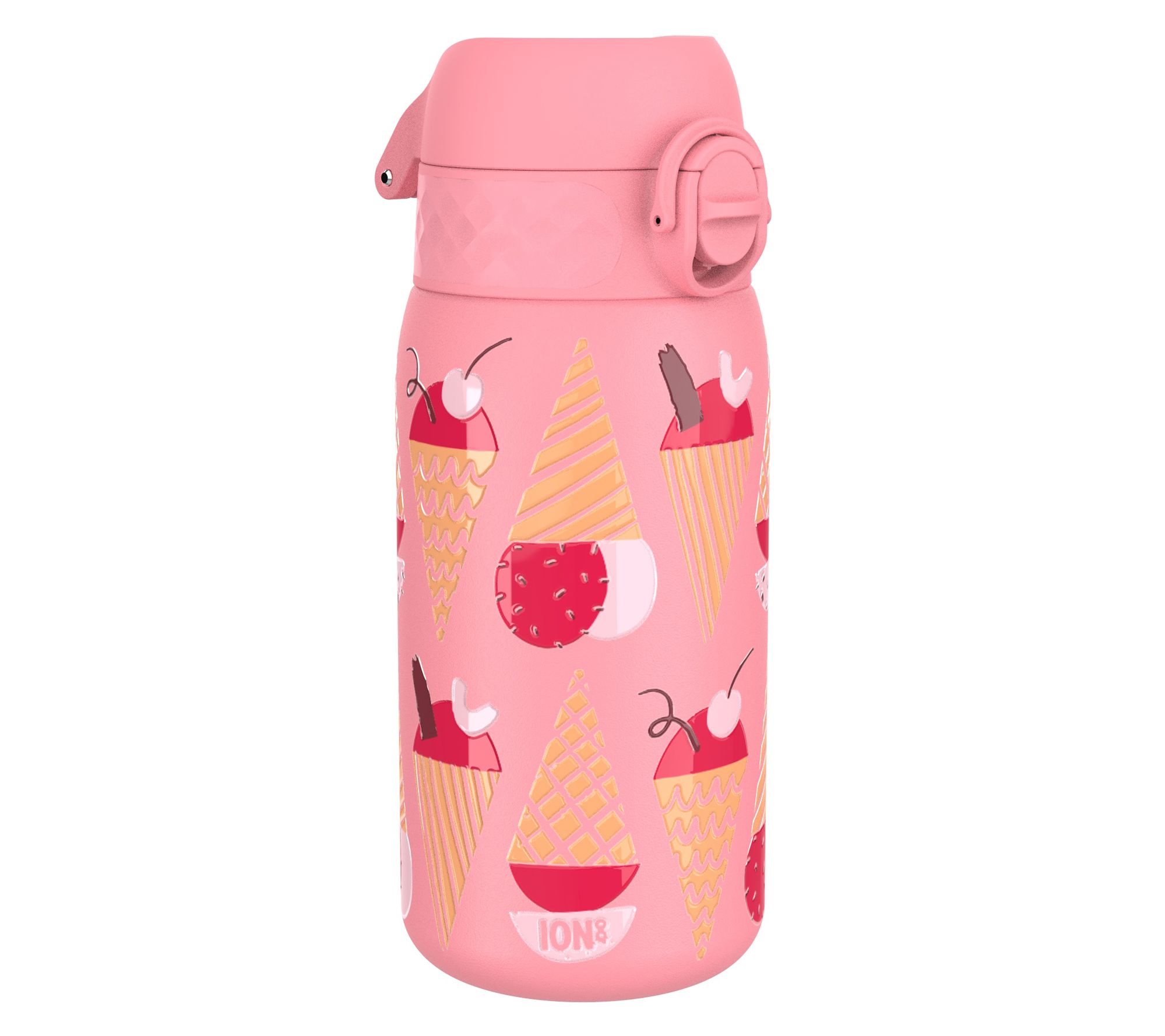 Ion8 13oz Single Walled Stainless Steel Water Bottle -Flip Top