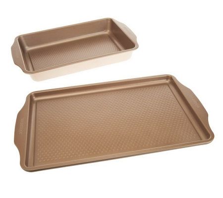 Technique Dimpled 10x15 Cookie Sheet & 9x13 Cake Pan 