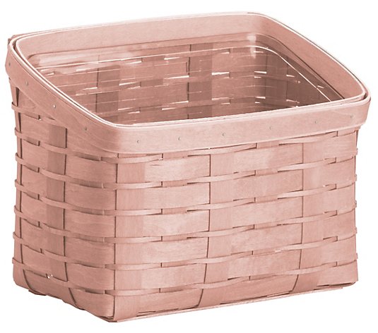 Longaberger Tall Sloped Basket with Protector