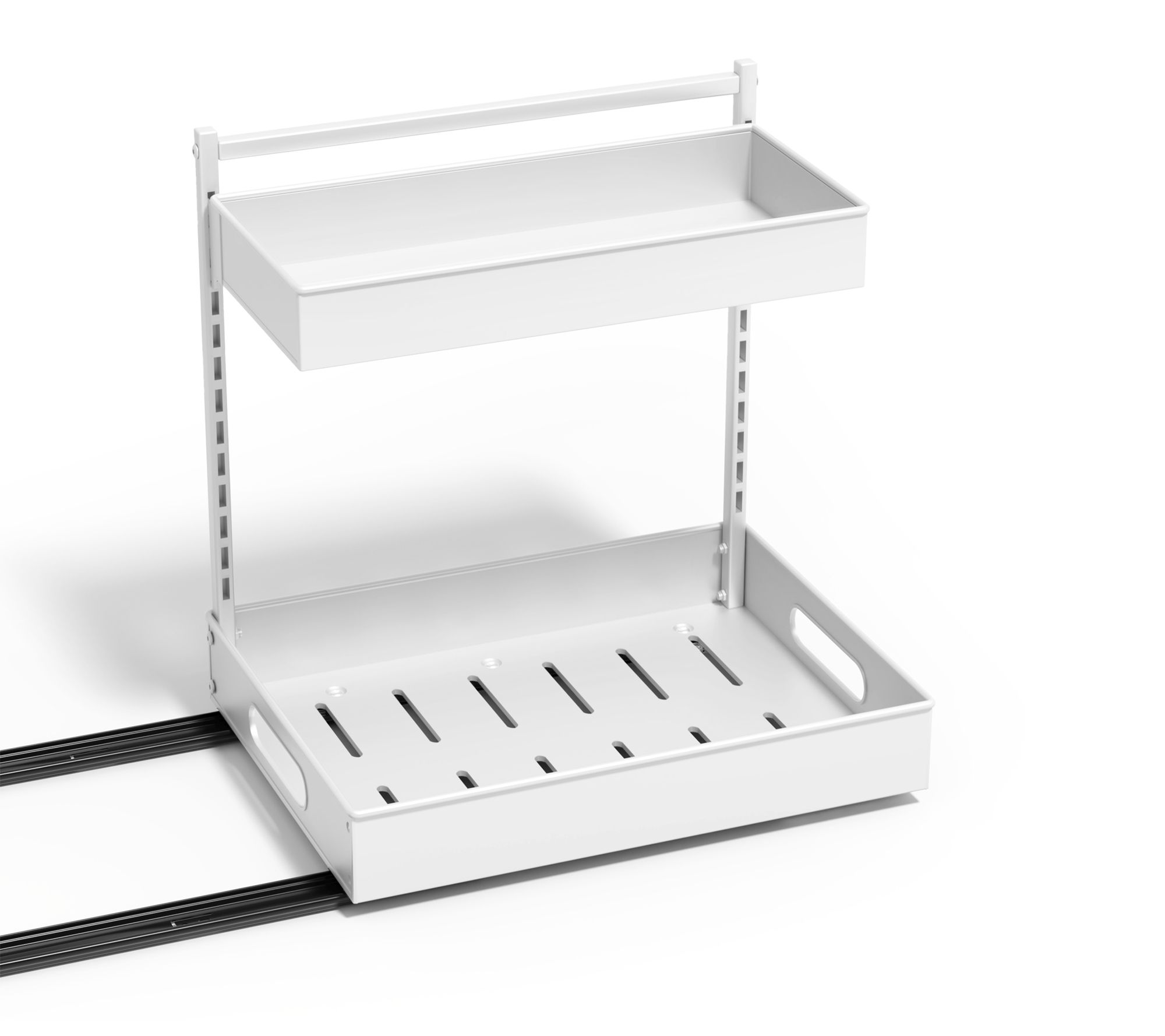Sorbus 2-Tier Pull-Out Kitchen Organizer