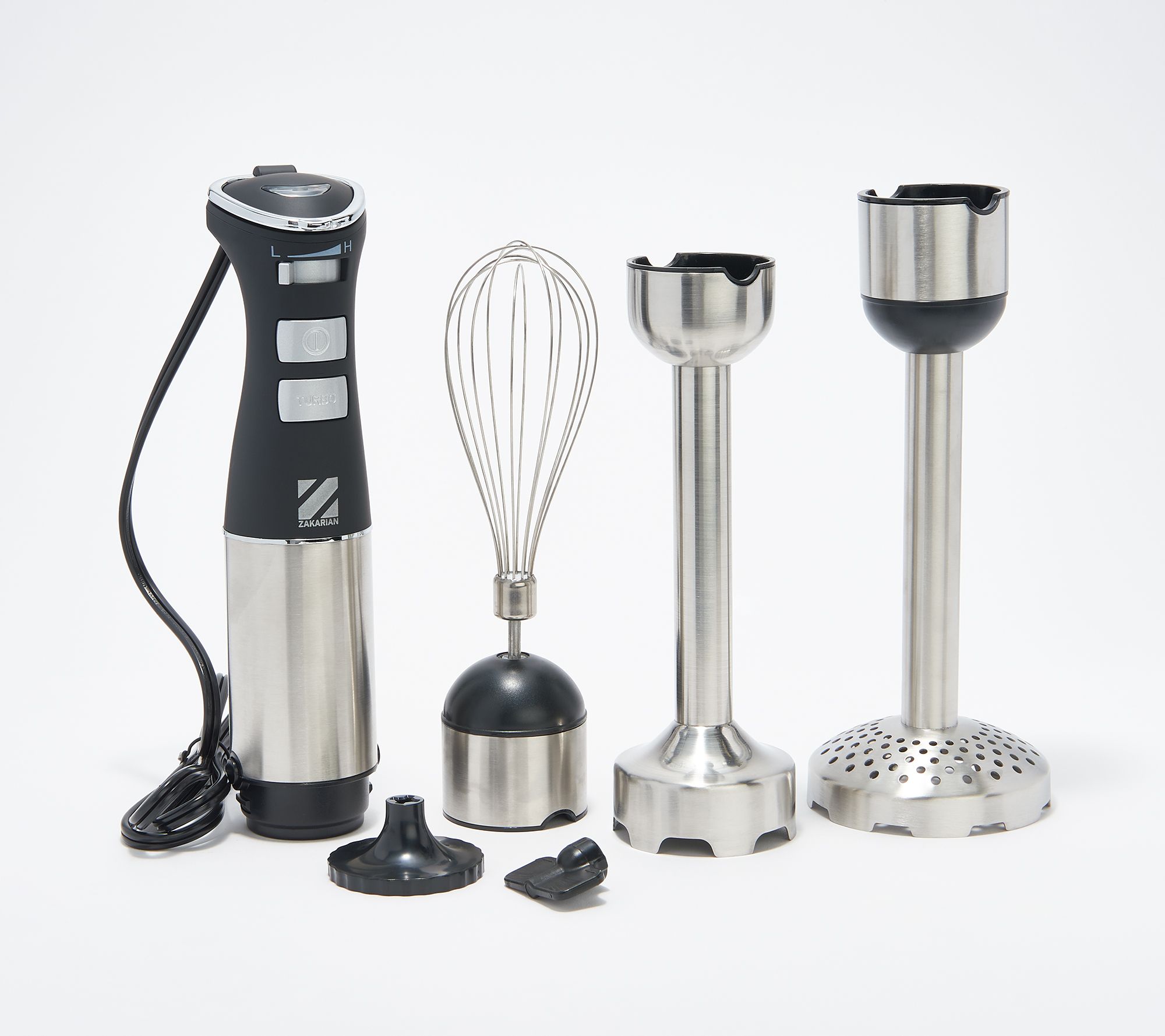 Geoffrey Zakarian 330W Immersion Blender with Attachments