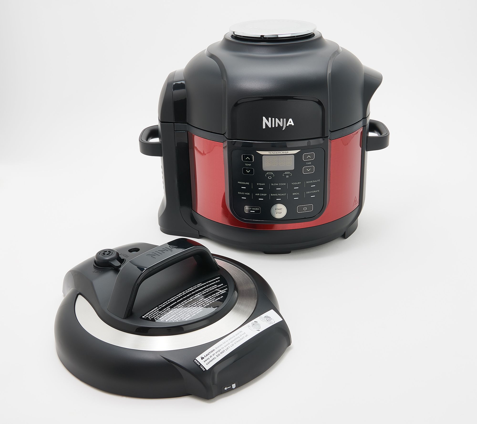 Ninja Foodi 9-in-1 6.5QT Pressure Cooker and Air Fryer 4-Quart Black Oval  Slow Cooker