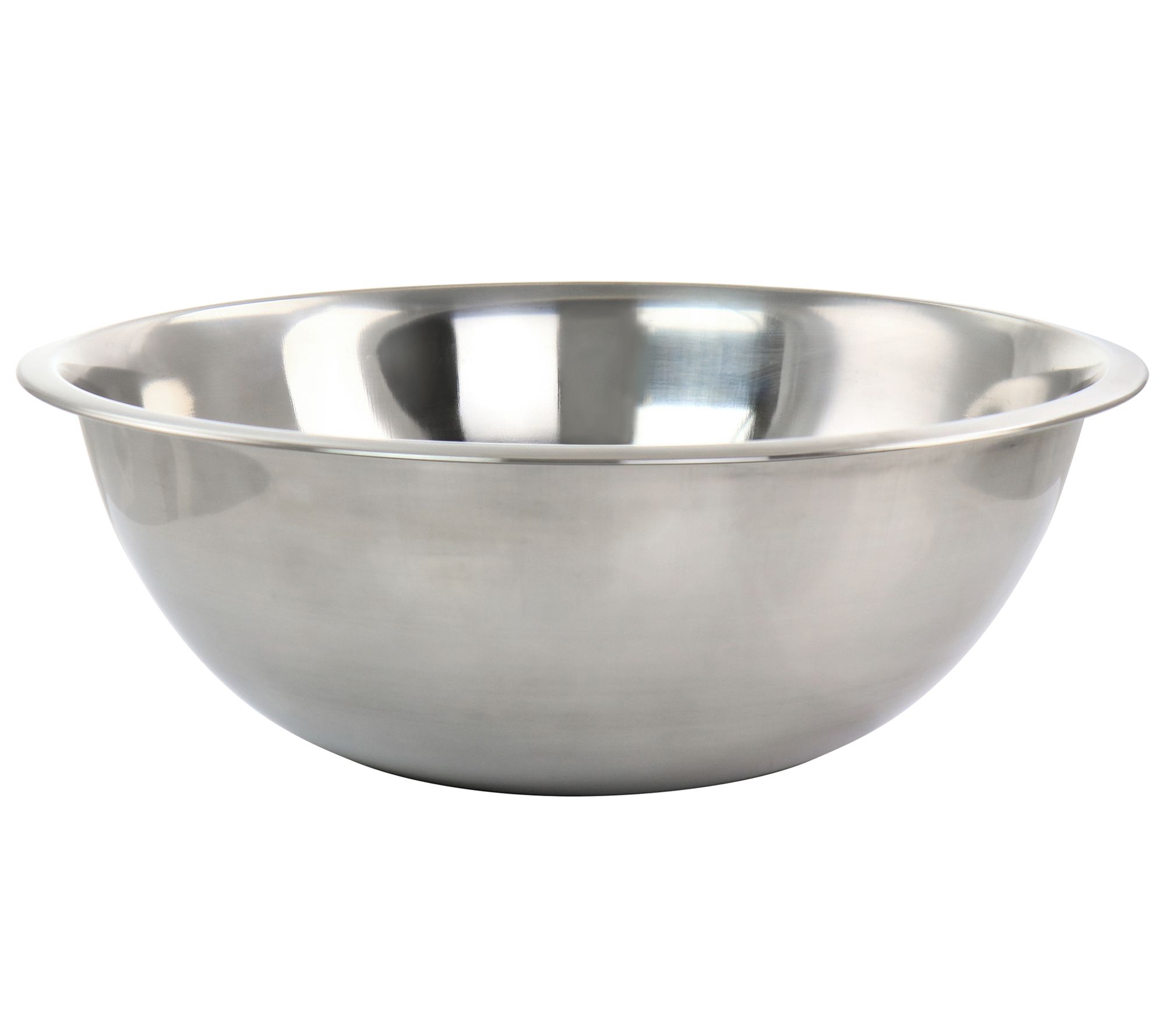 Martha Stewart Stainless Steel Mixing Bowl Set with Taupe Lids