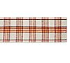 Design Imports 14" x 72" Pumpkin Spice Plaid Table Runner, 1 of 6