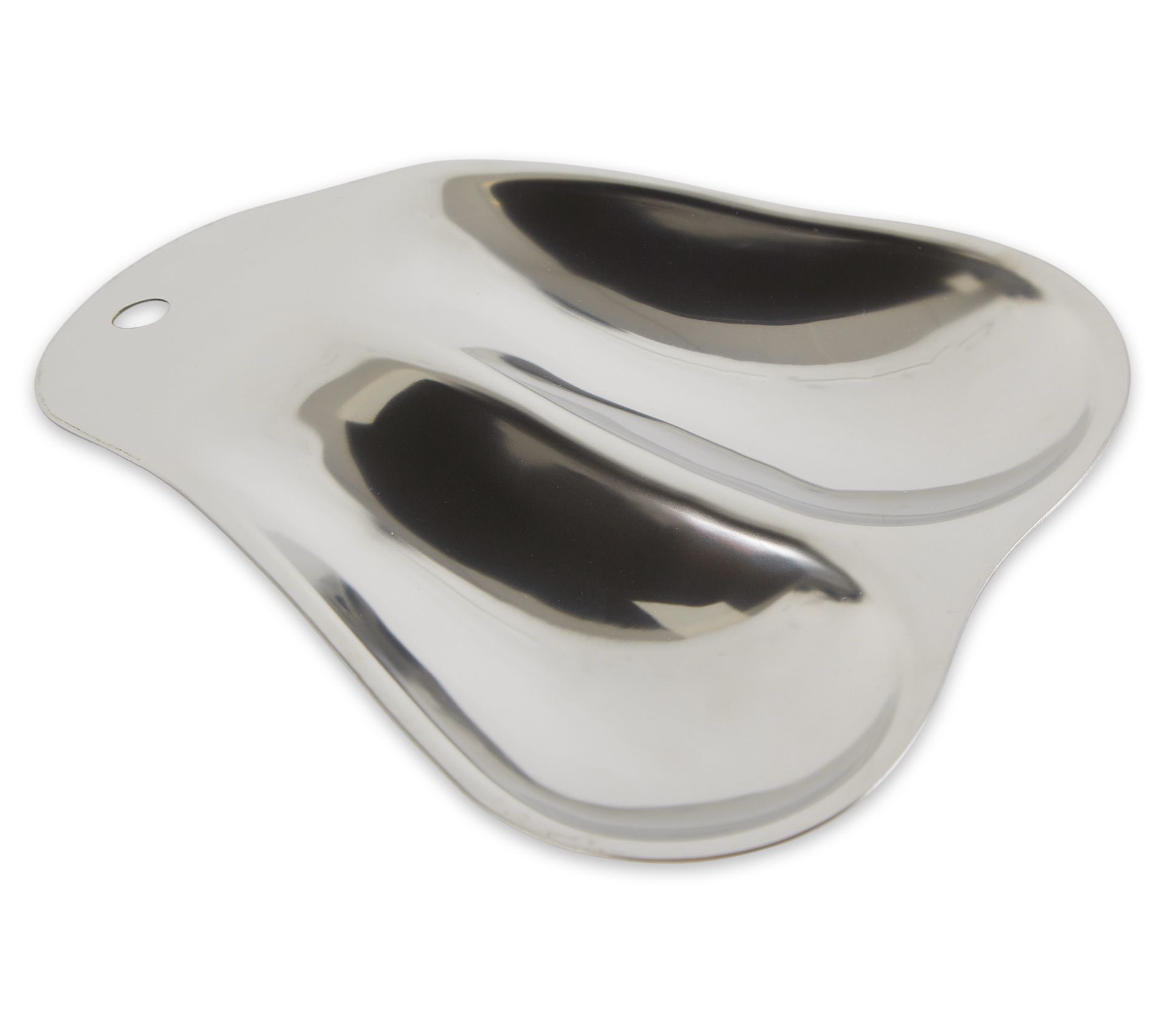 RSVP Stainless Steel Double Spoon Rest
