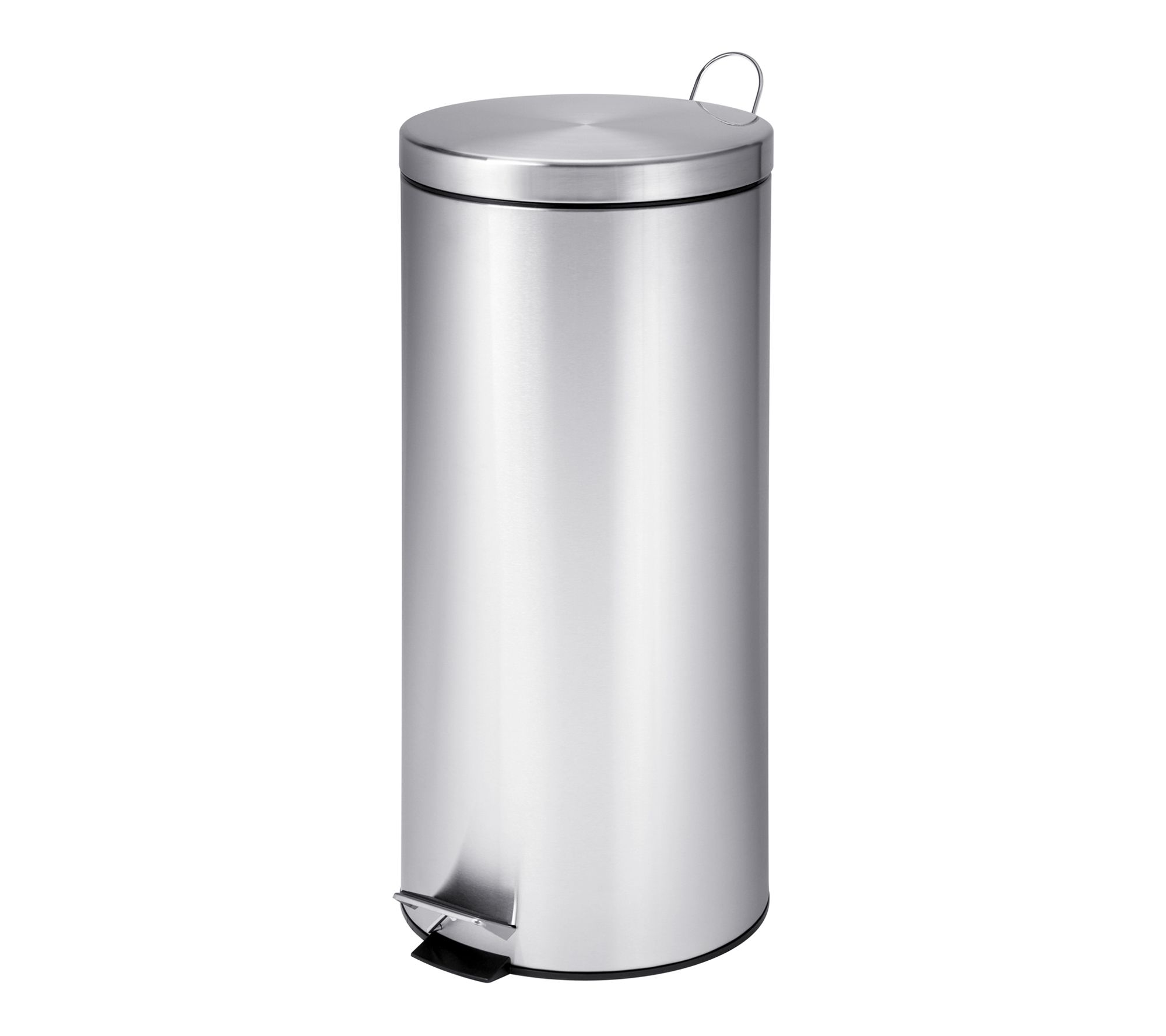 Elama 30 Liter/7.9 Gallon Soft Pedal Step Cylindrical Home and