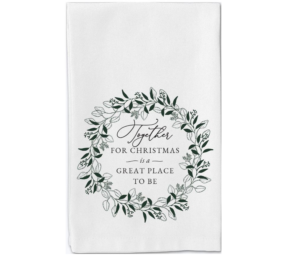 Young's Inc. Set of 2 Christmas Home/Holiday Kitchen Towels