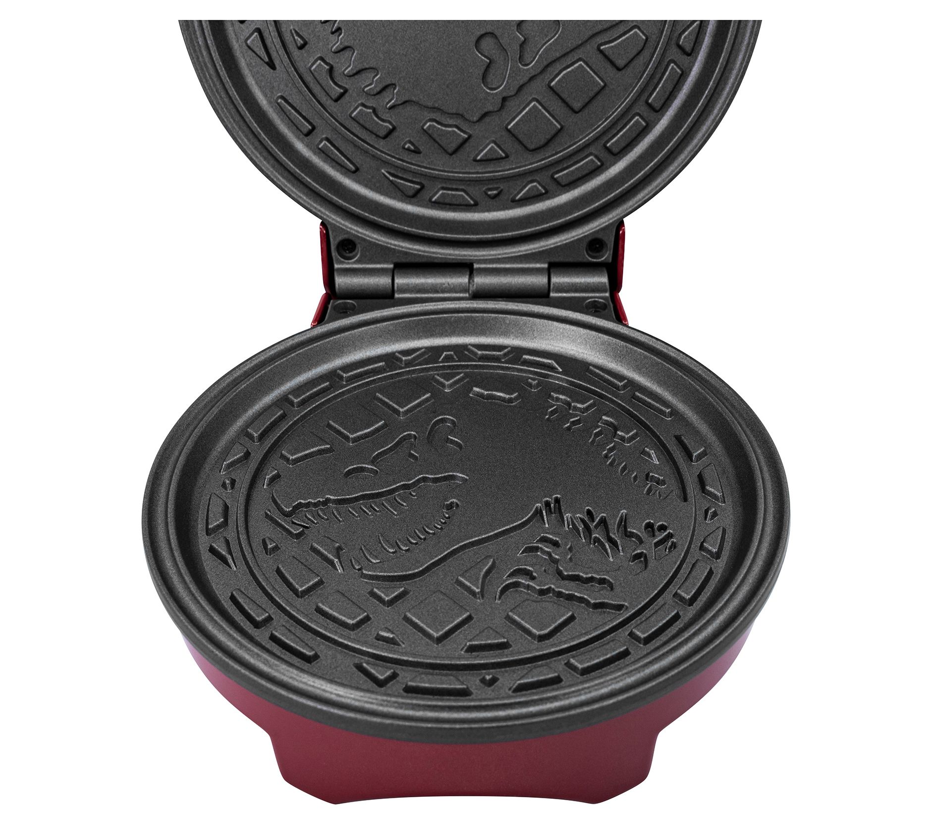 Uncanny Brands Jurassic Park Round Waffle Maker