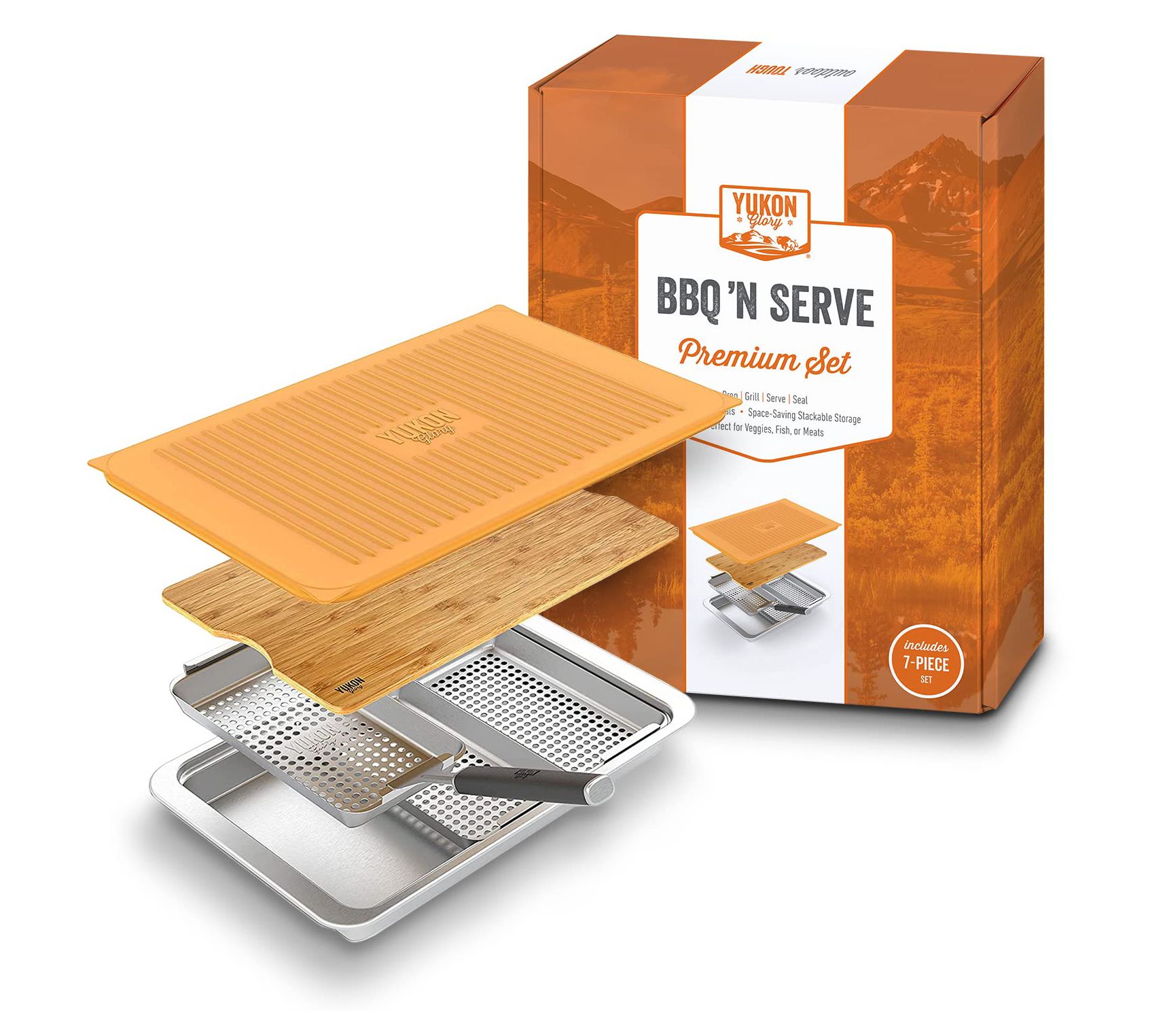 Yukon Glory BBQ 'N SERVE Premium Set