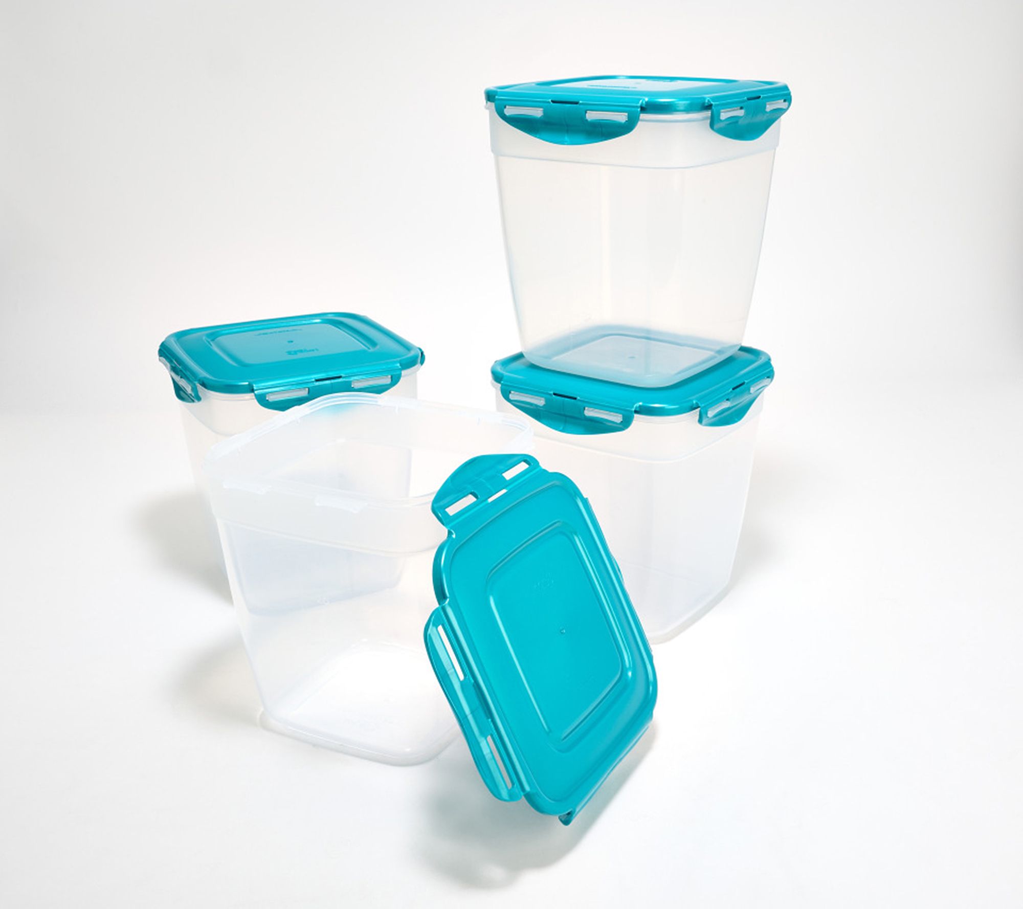 LocknLock Set of 4 XL Tall Square Storage Set