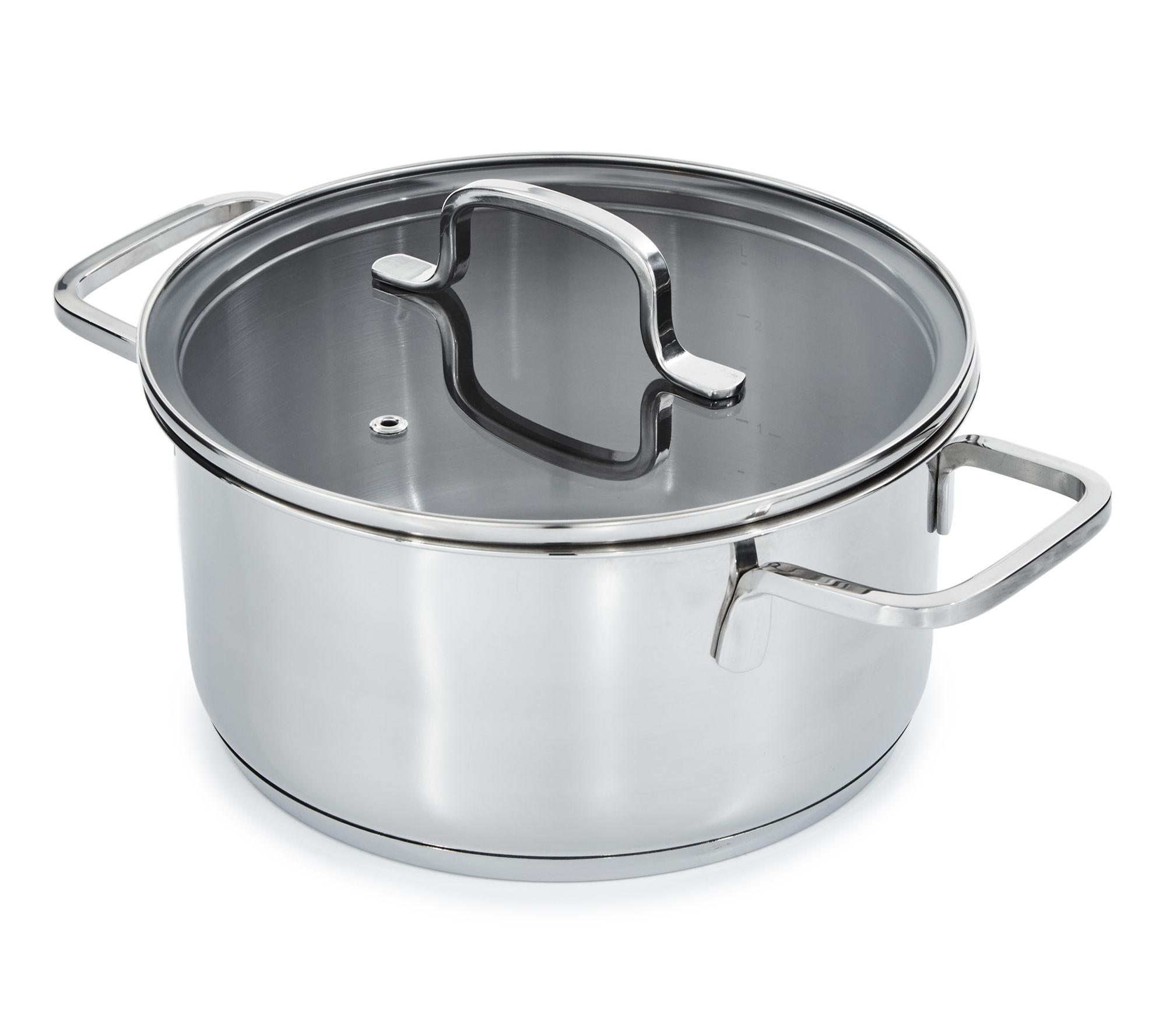 BergHOFF Helix 18/10 Stainless Steel 8" Stock pot 3.2qt