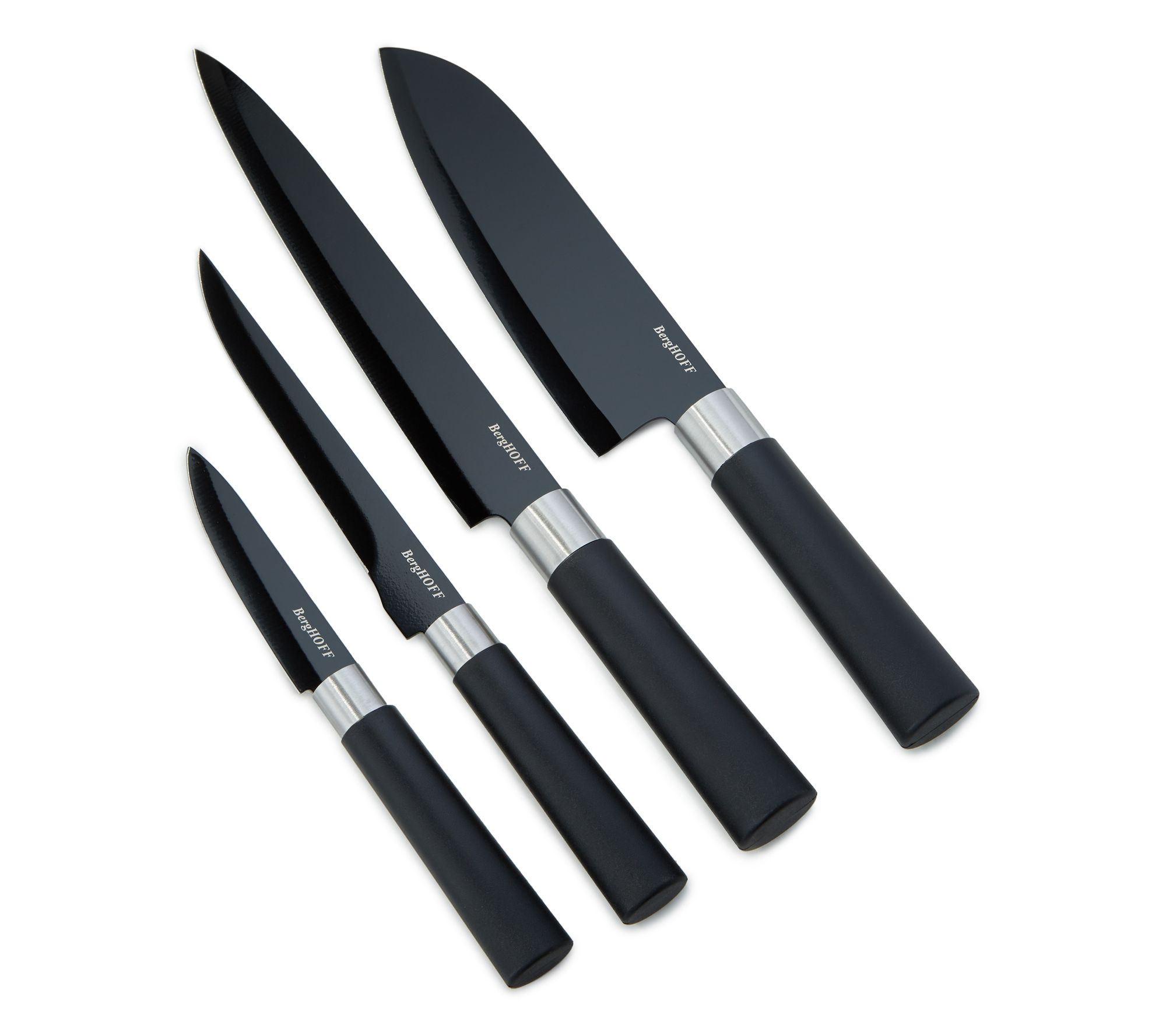 BergHOFF DiNA Prime 4-Piece Nonstick StainlessSteel Knife Set