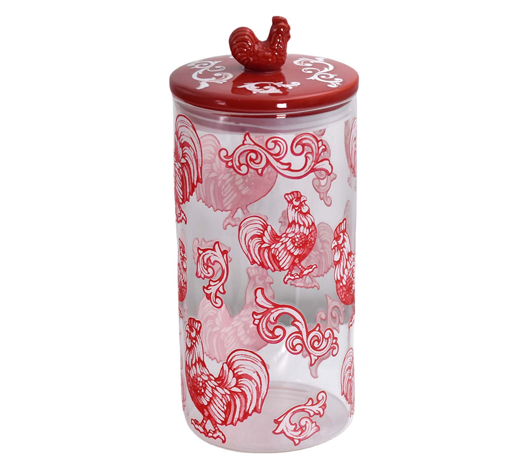 "As Is" Temp-tations 3-Quart Glass Canister