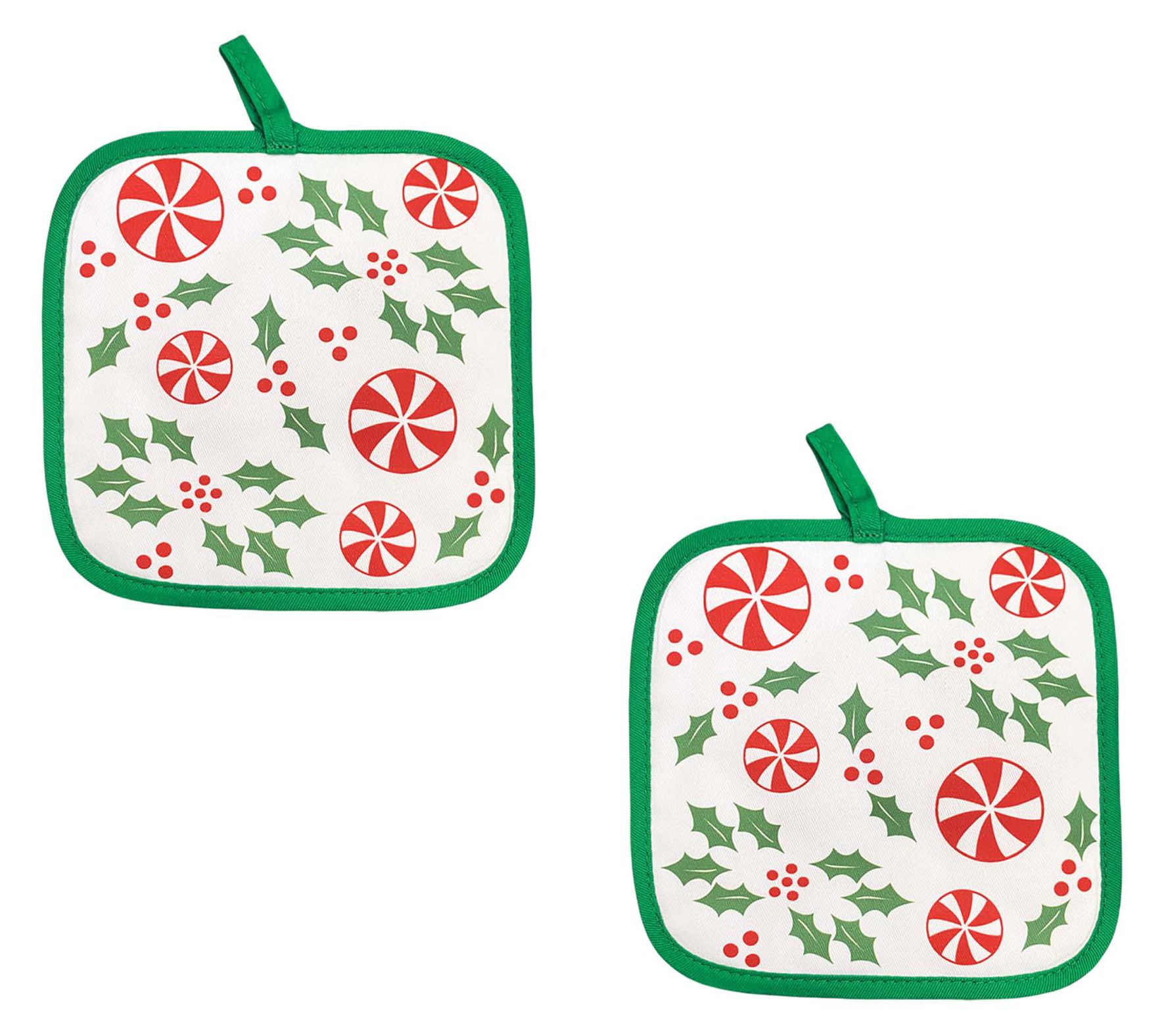 "As Is" Temp-tations Seasonal Set of (2) 7"X 7" Trivets