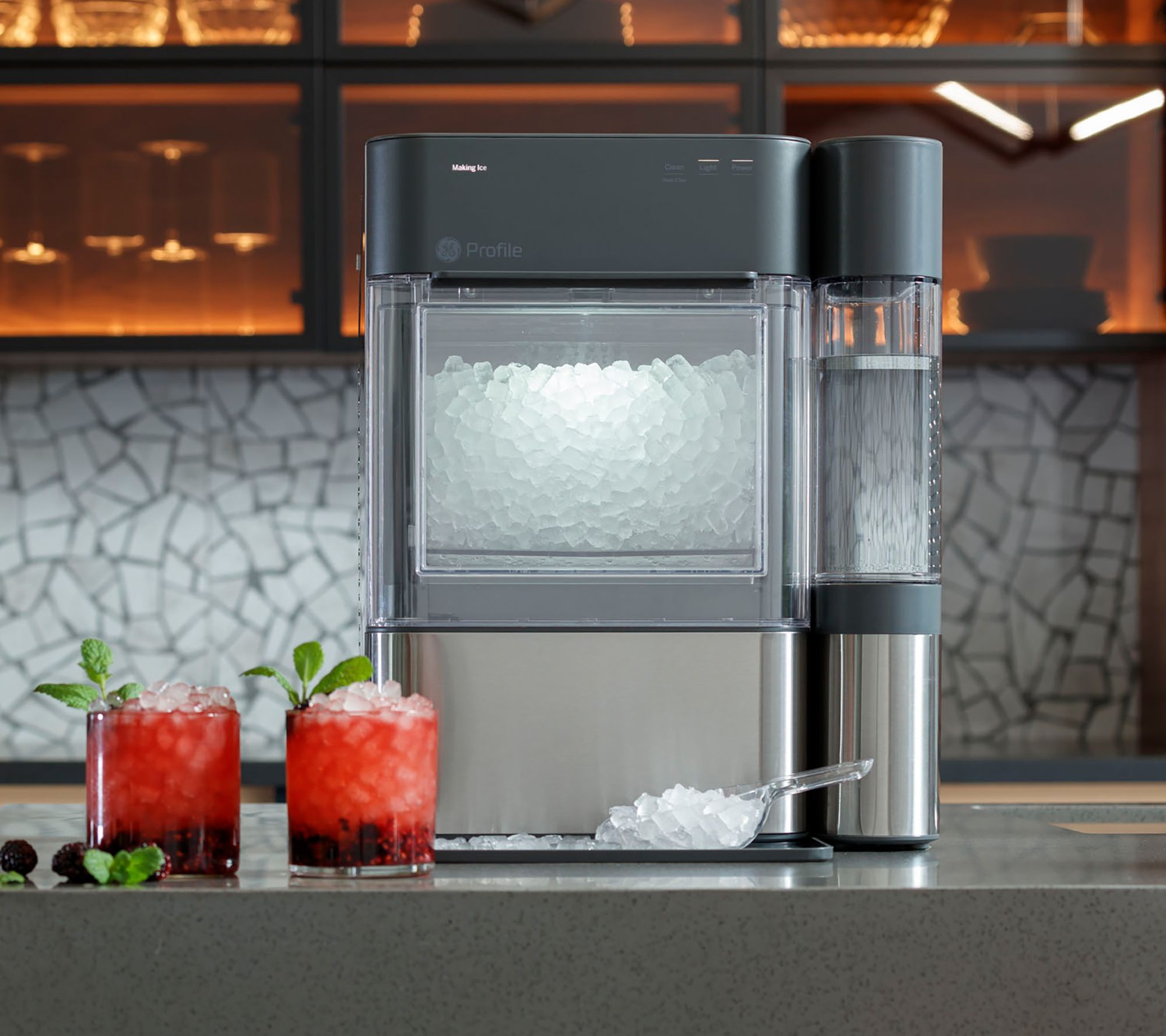 GE Profile Opal 2.0 Nugget Ice Maker with Side Tank