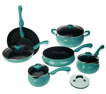 Paula Deen, Kitchen, Paula Deen Speckled Cookware Set