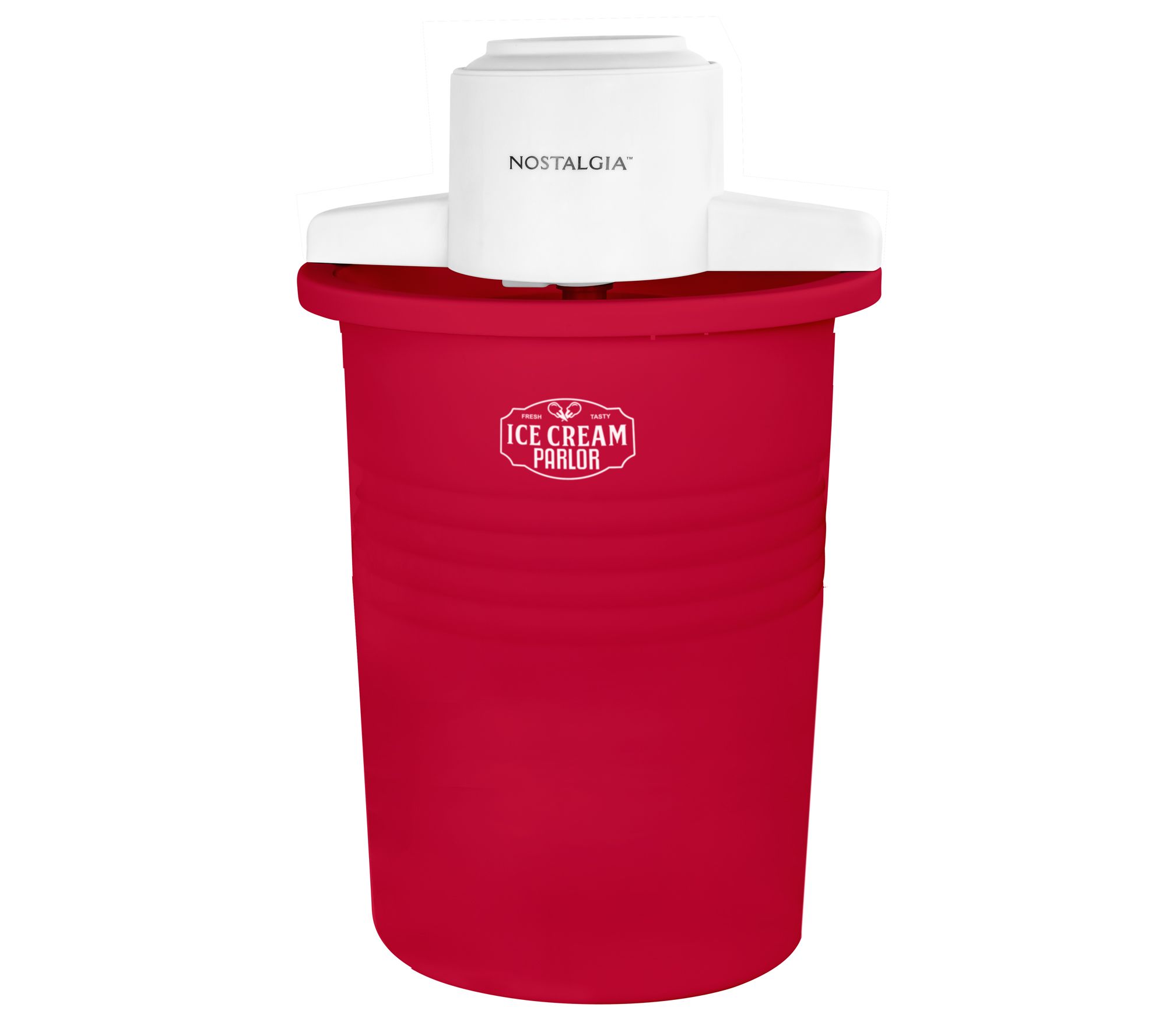 Nostalgia 6-Quart Parlor Electric Ice Cream Maker
