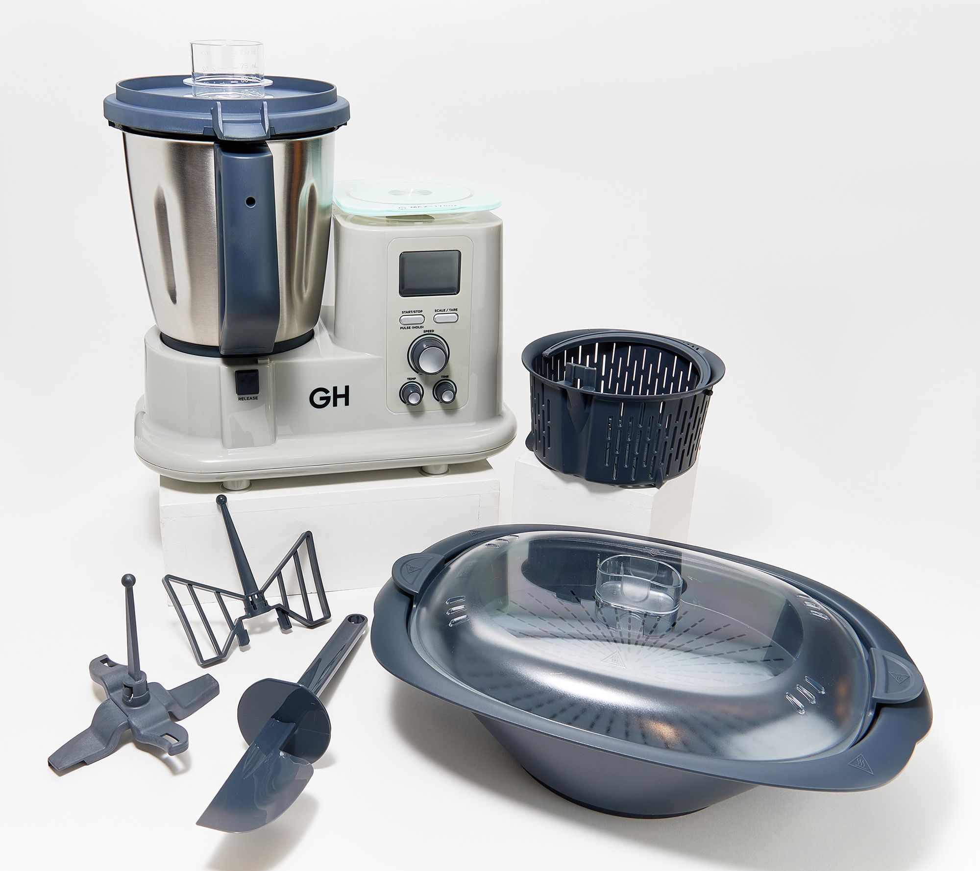 Good Housekeeping 2.1-qt 600W Thermal Cooker w/ Accessories