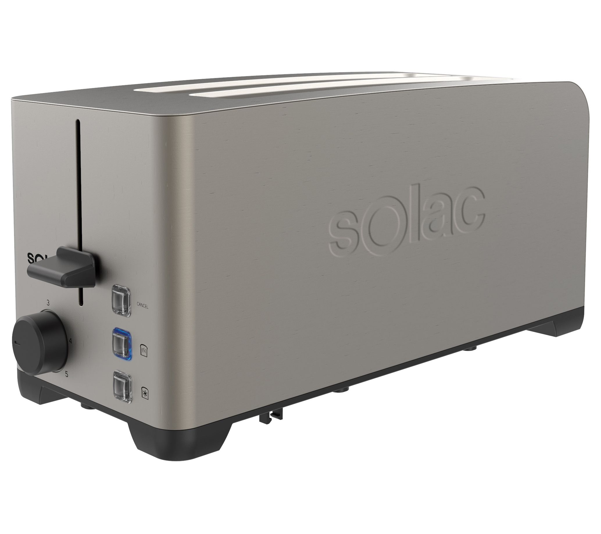 Salton 2 Slice Long Slot Toaster - Stainless Steel 