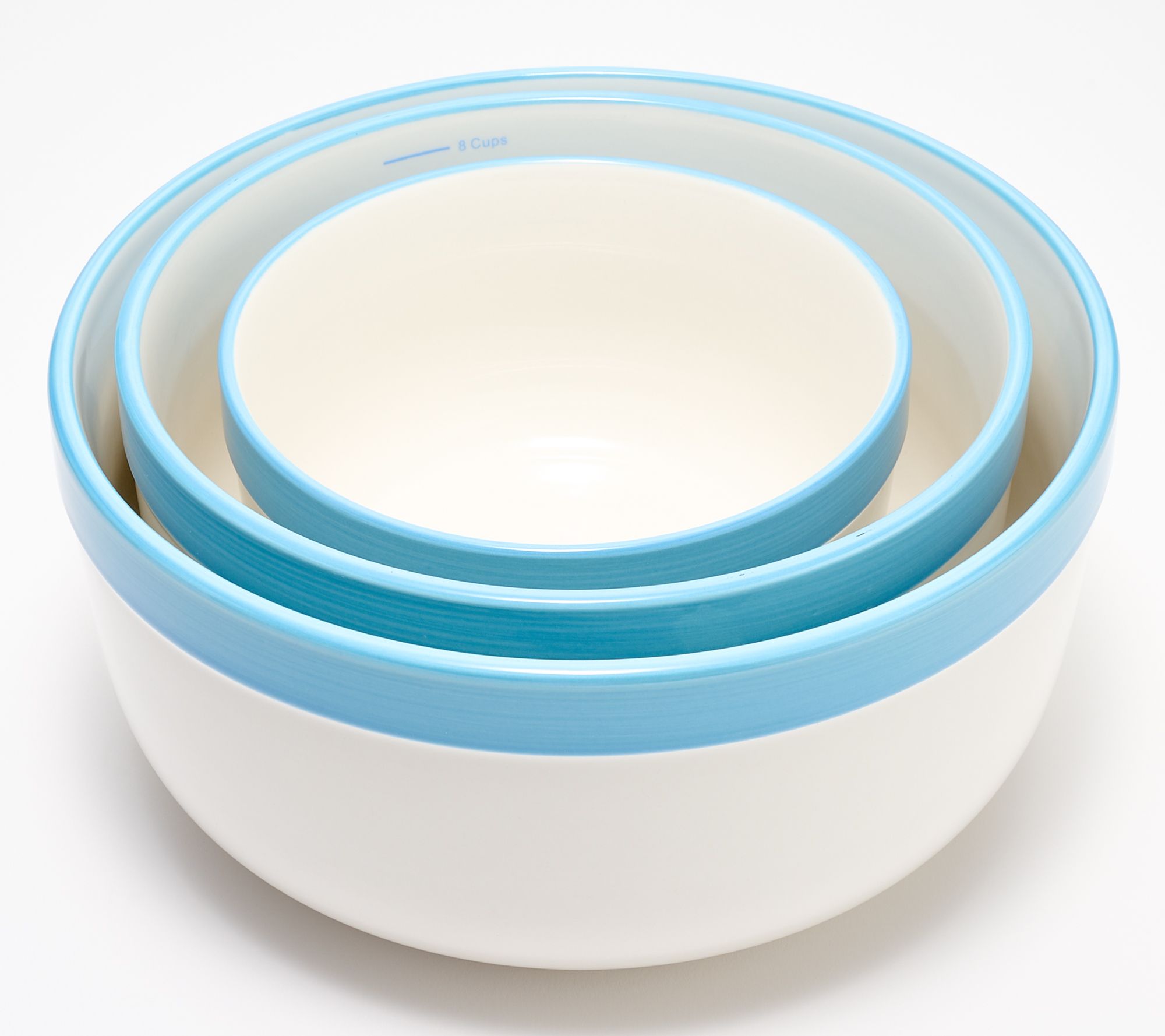 KitchenAid Set of 3 Non-Slip Mixing Bowls on QVC 
