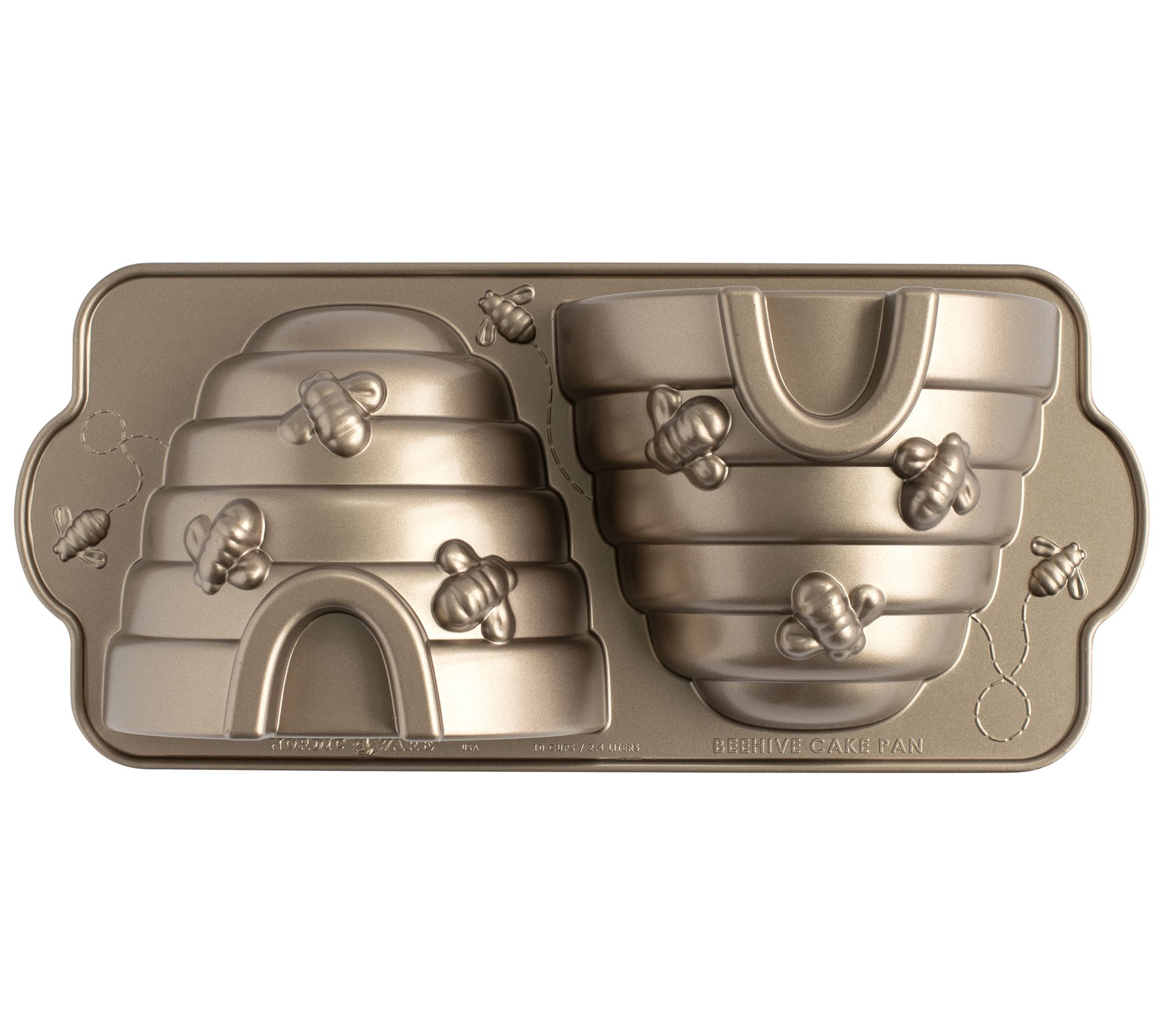 Nordic Ware Nonstick Cast Aluminum Holiday Bitelets Pan