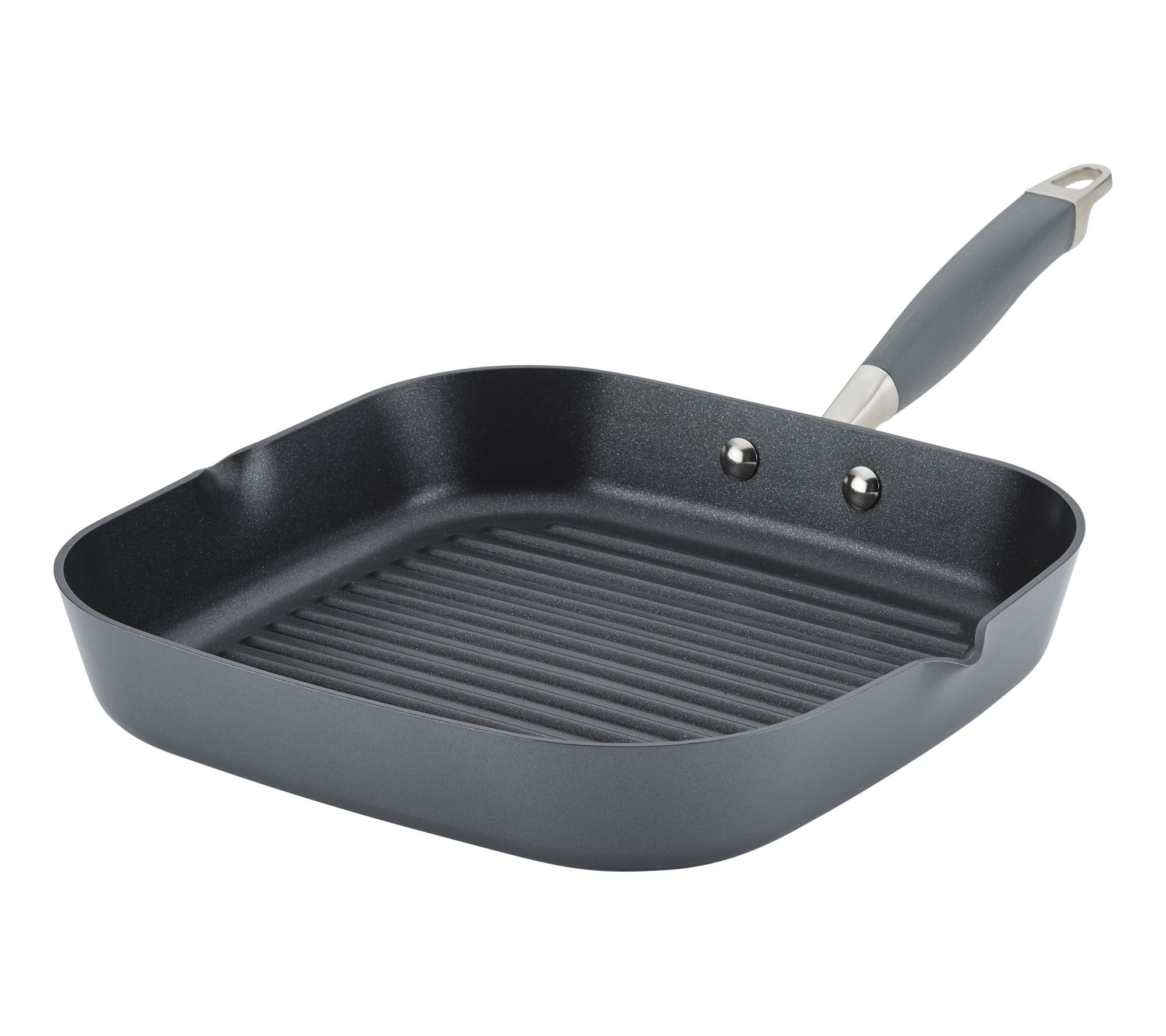 Anolon Advanced Home Hard-Anodized Nonstick Squ are Grill Pan