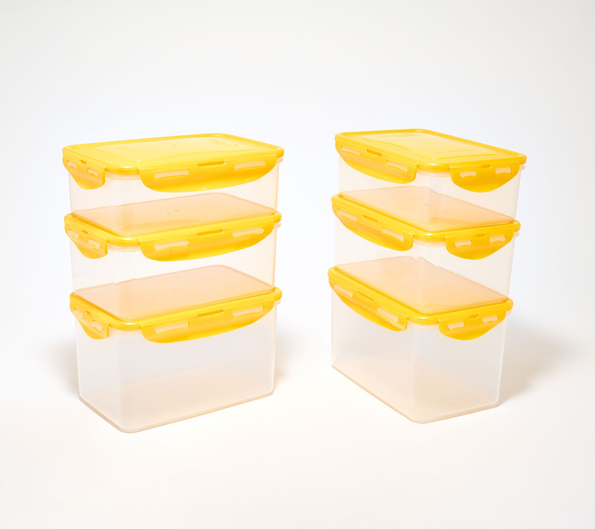 LocknLock 6-Piece Rectangle Storage Set