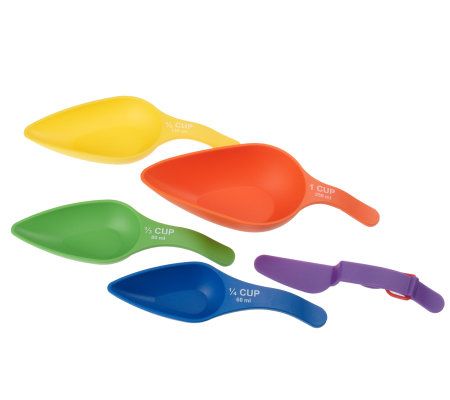 Kuhn Rikon Colorful Measuring Cups and Spoons Set 