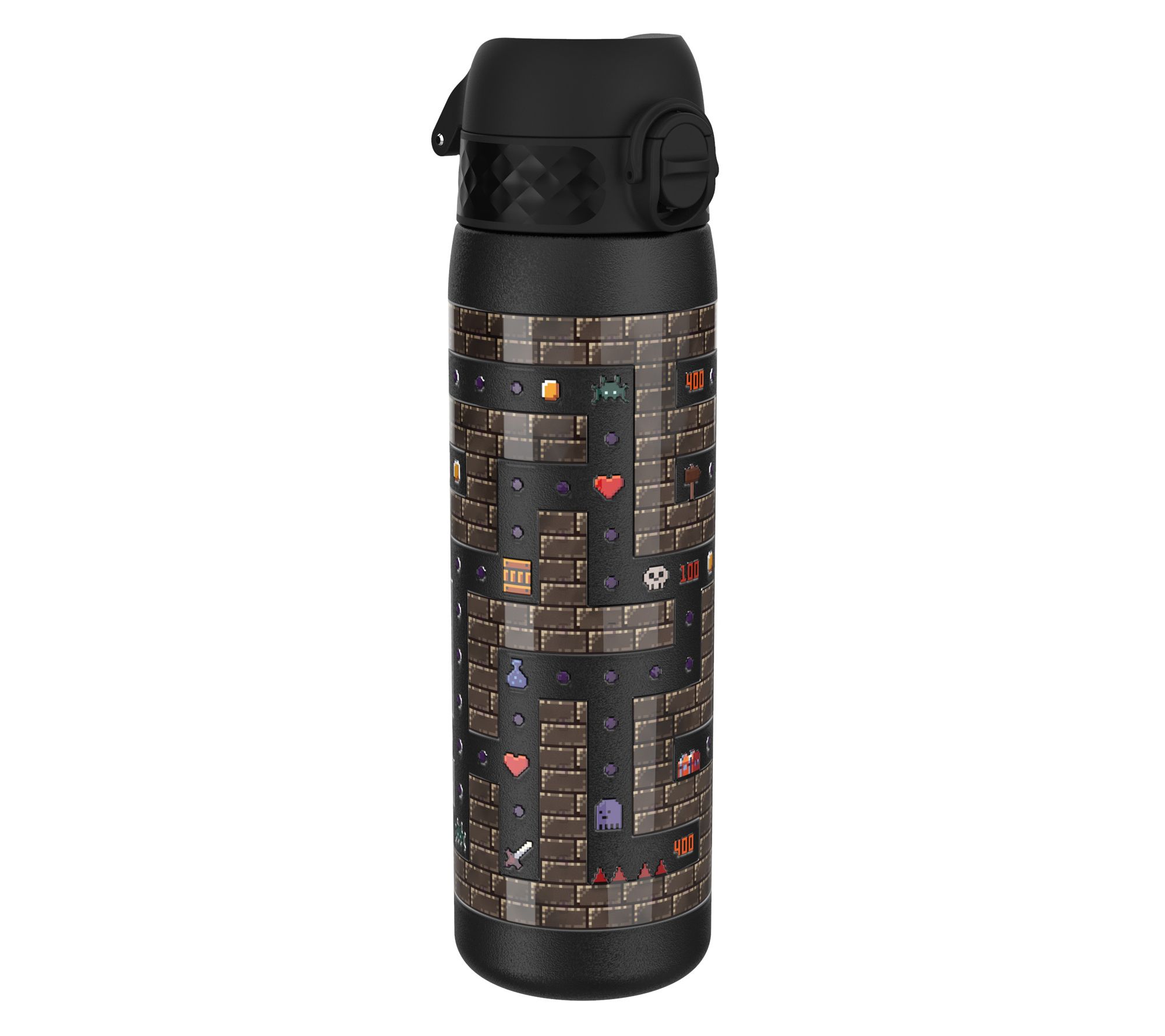 Ion8 20z Single Walled Stainless Steel Water Bottle -Leakproof