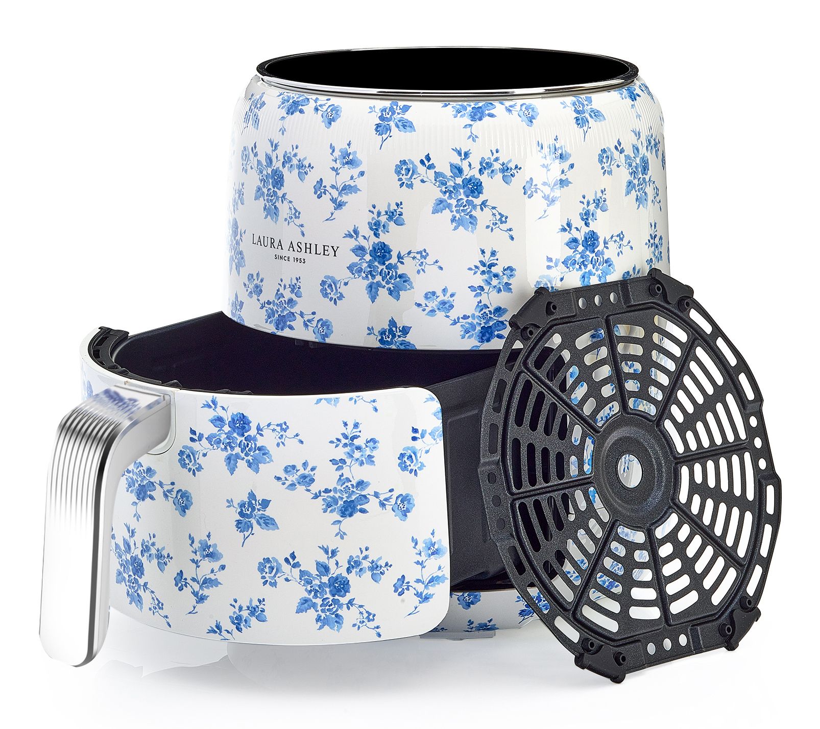 最終価格LAURA ASHLEY　バタフライボウル Laura Ashley Full/Queen Bedford Quilt and Sham Set Delft