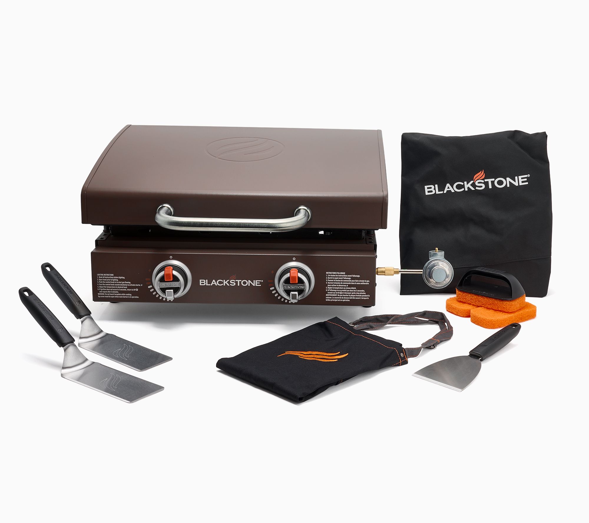 Blackstone 22" Omnivore Tabletop Griddle with Hood Bundle