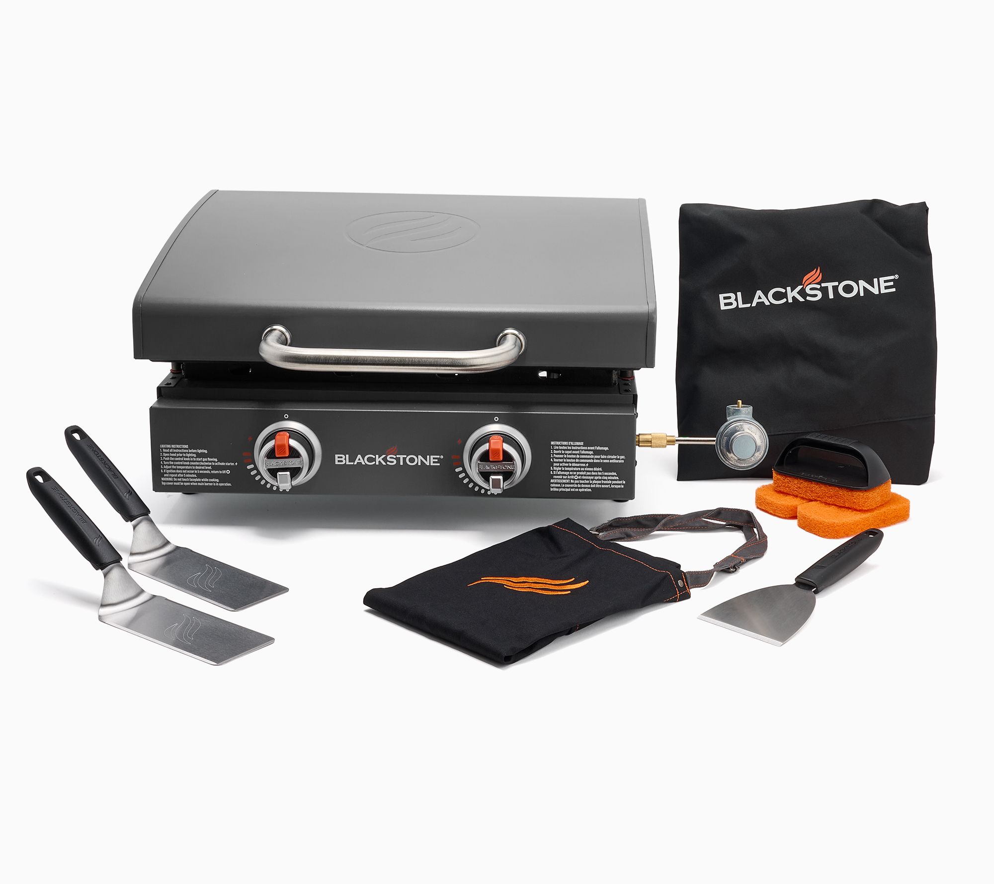 Blackstone 22" Omnivore Tabletop Griddle with Hood Bundle