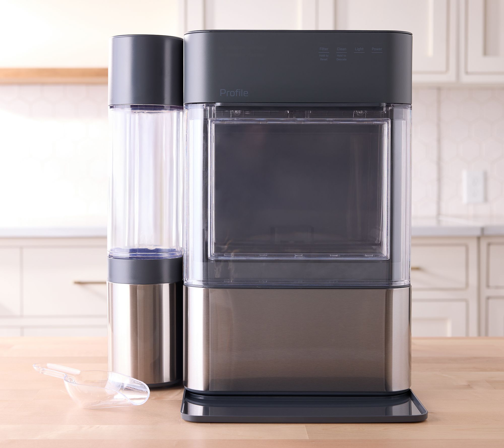 GE Profile Opal 2.0 Nugget Ice Maker w XL Side Tank & Filter