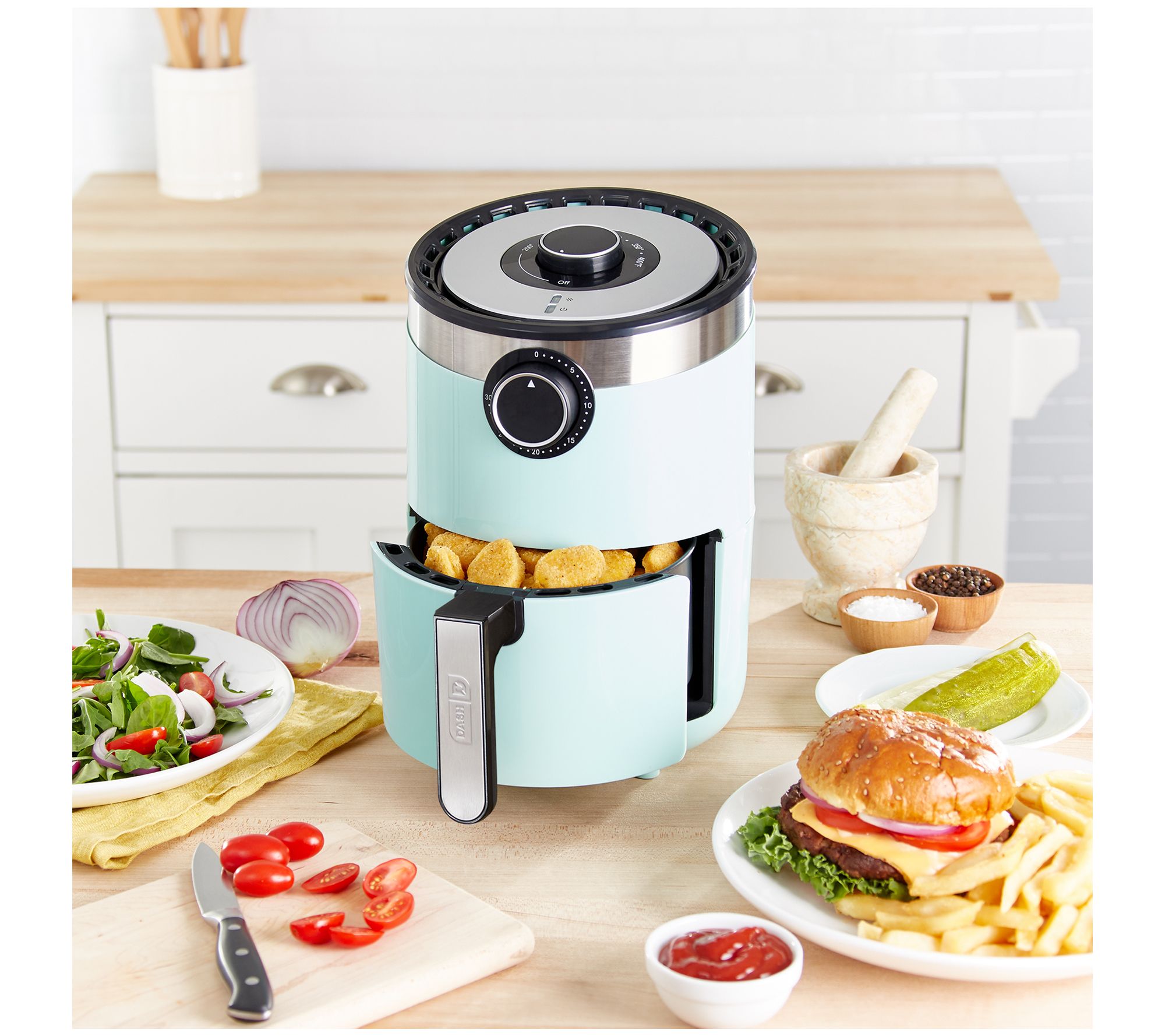 Dash AirCrisp Pro Analog Air Fryer 2-qt - QVC.com
