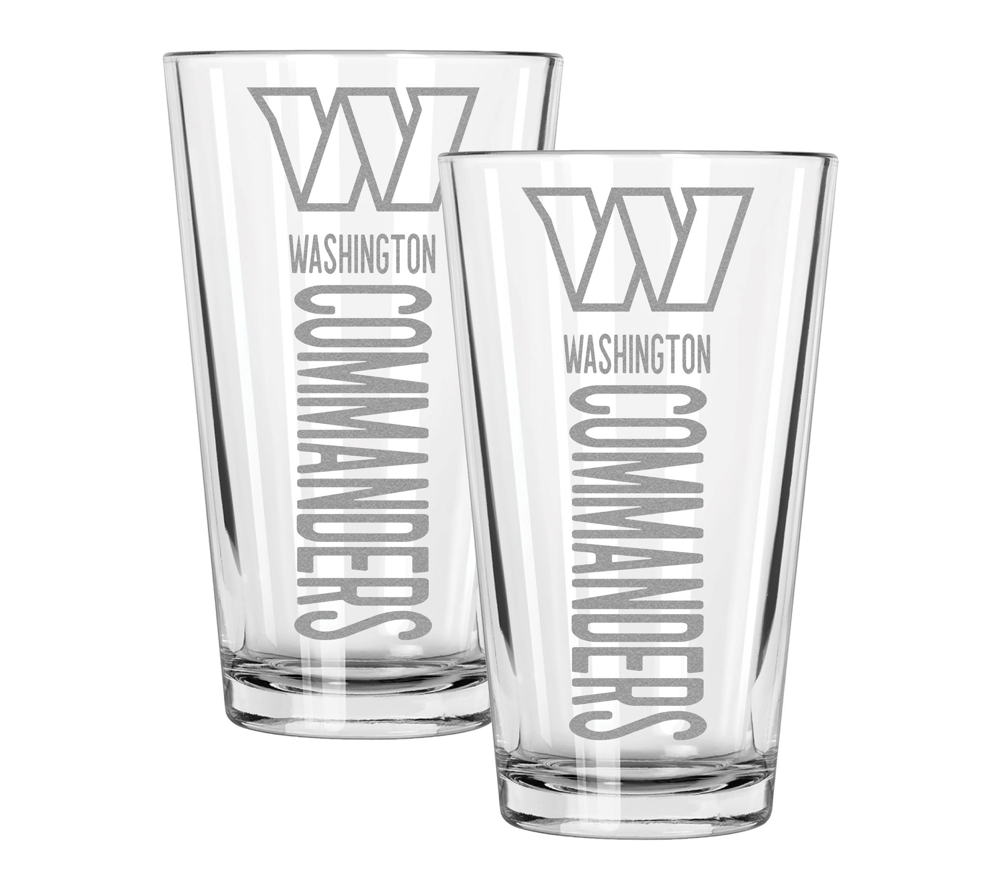 Memory Company NFL Pinnacle 2 Pack 16oz Pint Glass