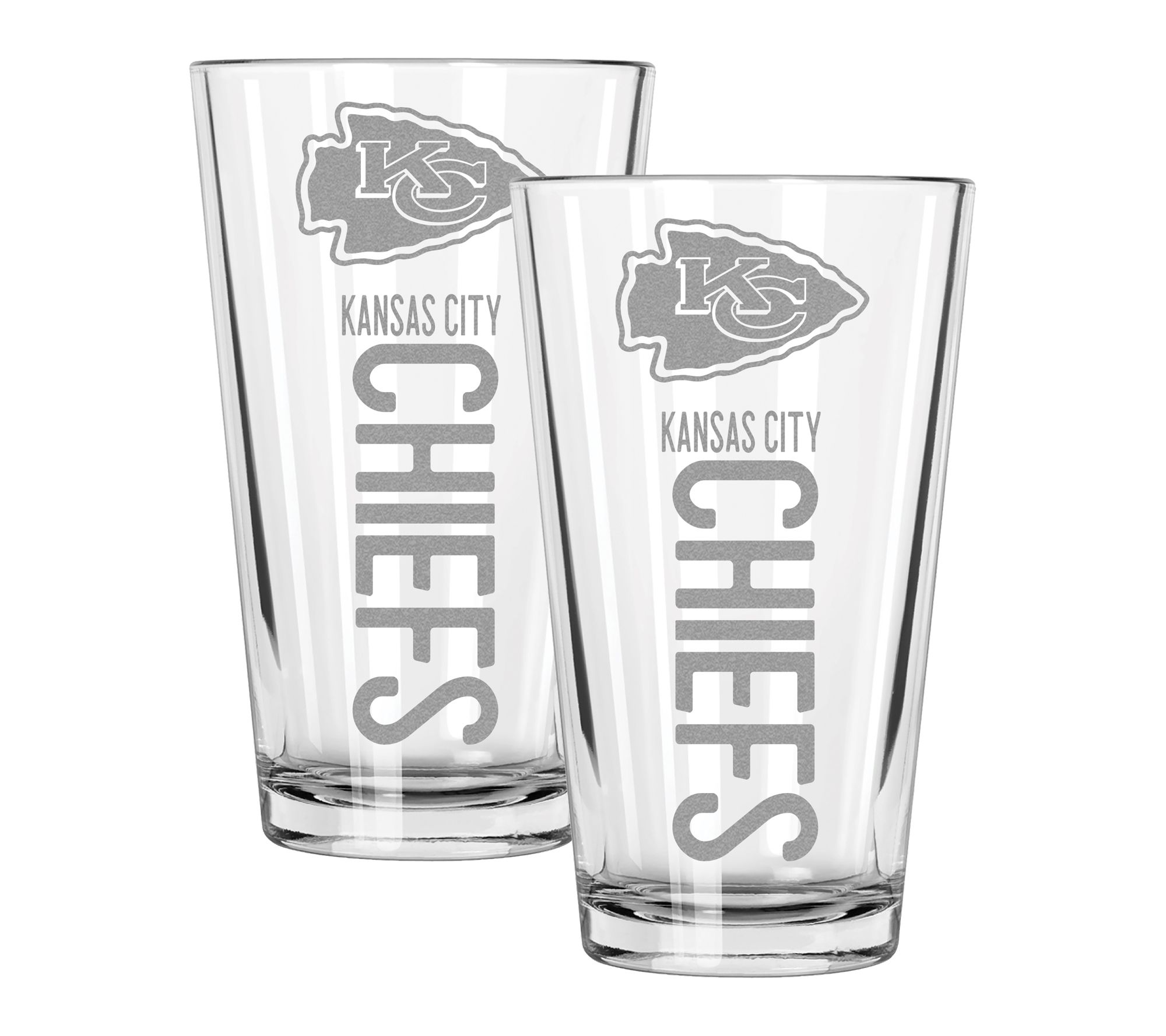 Memory Company NFL Pinnacle 2 Pack 16oz Pint Glass