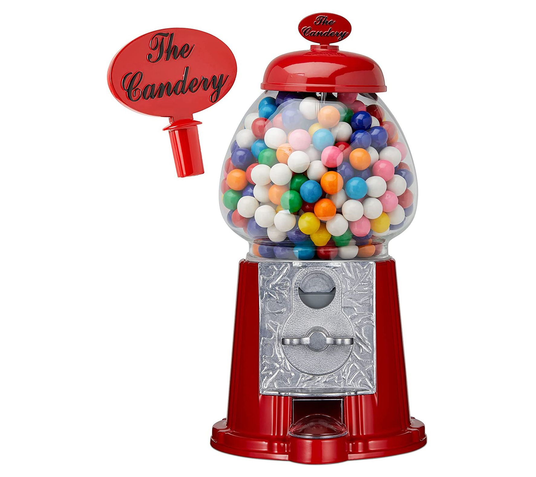 Great Northern Popcorn Gumball Machine With Glass Globe - Red : Target