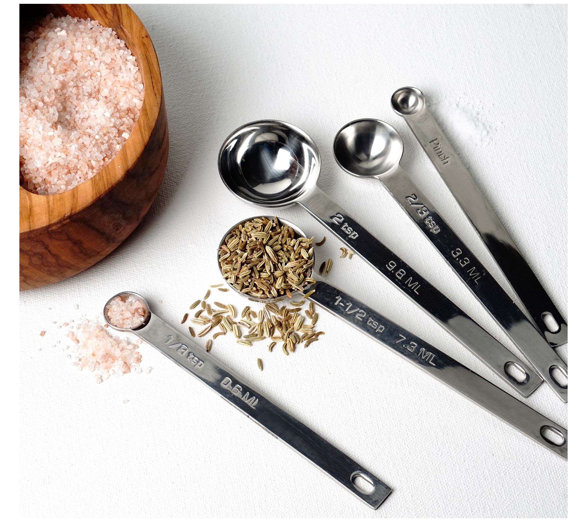 Imprinted 5-In-One Measuring Spoons, Household