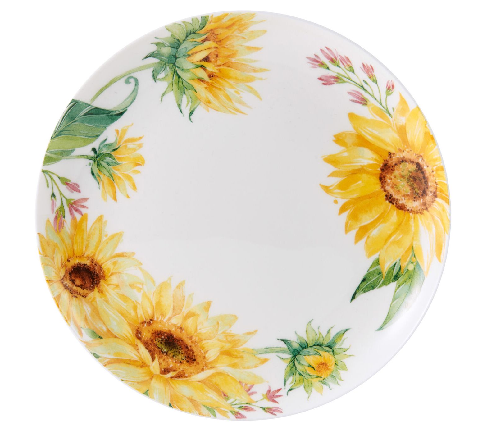 Mikasa Sunflower 16-piece Dinnerware Set - Qvc.com