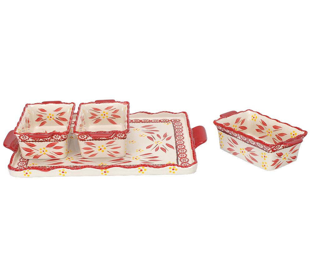 As Is Temp-tations Set of 4 Mini Loaf Pans 