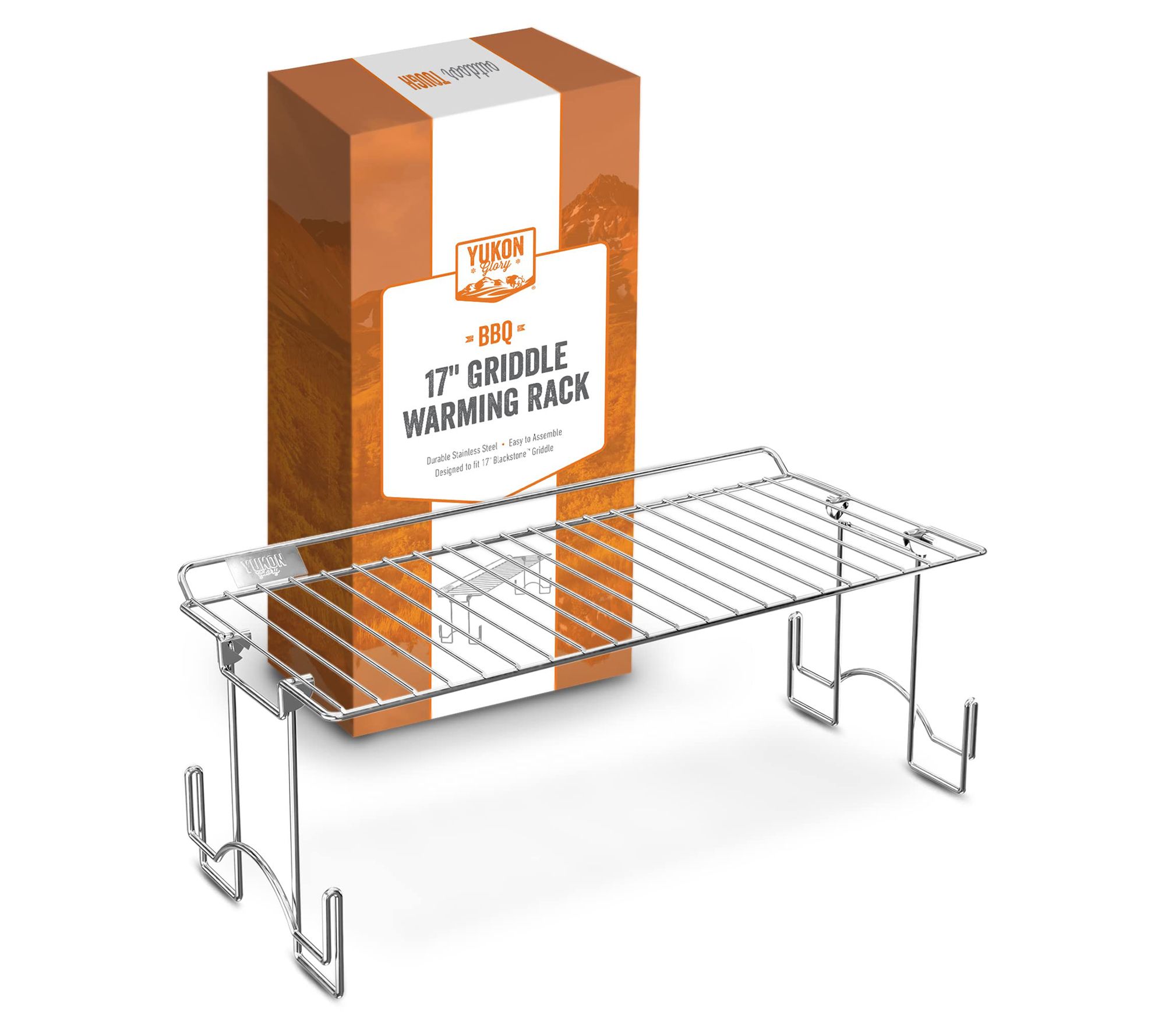 Yukon Glory Griddle Warming Rack for 17" Blackstone